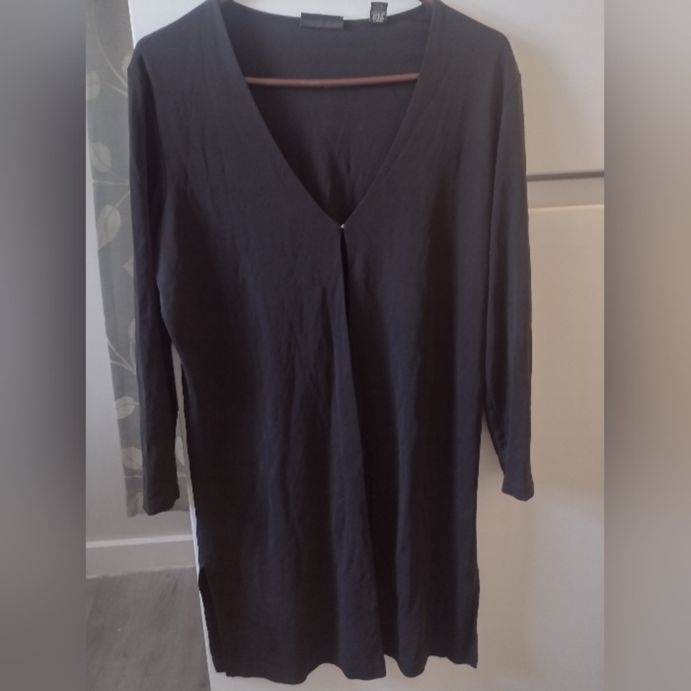 Valerie Stevens Black Shawl To Go Over Dress Size L.